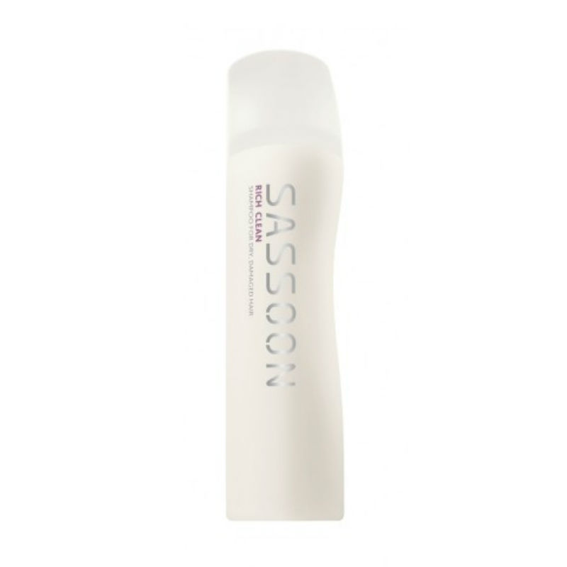 SASSOON Rich Clean Shampoo -250 ml - Normale shampoo vrouwen - Voor Alle haartypes
