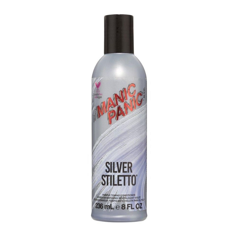 Manic Panic Conditioner Silver Stiletto Violet Toning Zilverkleurig 236ml