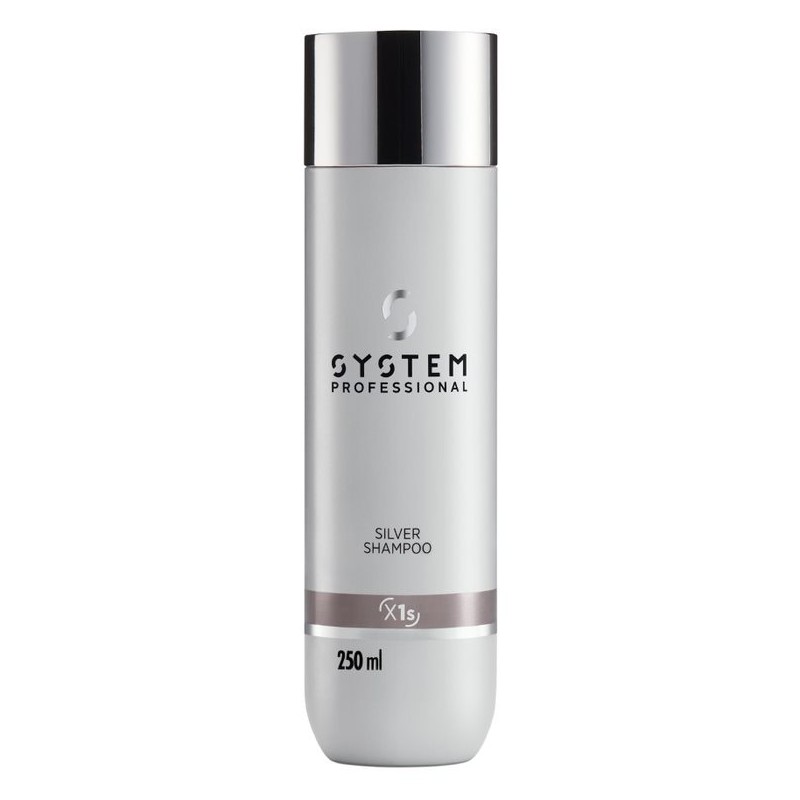 System Professional Extra Silver Shampoo X1S 250 ml - Zilvershampoo vrouwen - Voor
