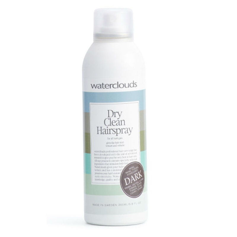 Waterclouds Dry Clean Dark Hairspray -  vrouwen - Voor  - 200 ml -  vrouwen - Voor