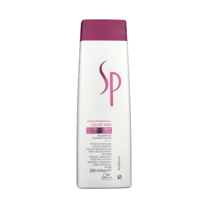Wella SP Colour Save Shampoo-250 ml - Normale shampoo vrouwen - Voor Alle haartypes