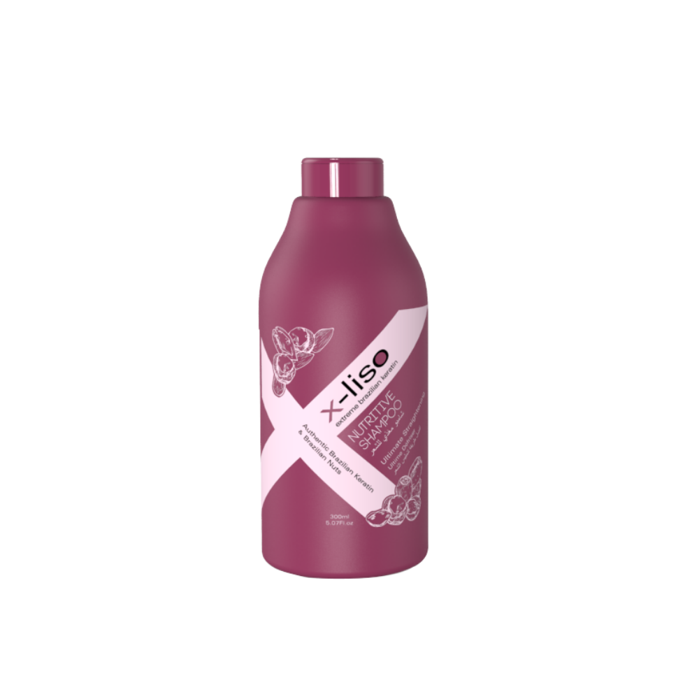 X-Liso nutritive shampoo 300 ml -  vrouwen - Voor Beschadigd haar/Dik haar/Dof haar/Droog haar/Fijn en slap haar/Krullend haar/Normaal haar/Pluizig haar